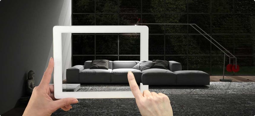 Möbel zu Hause angucken über Augmented Reality